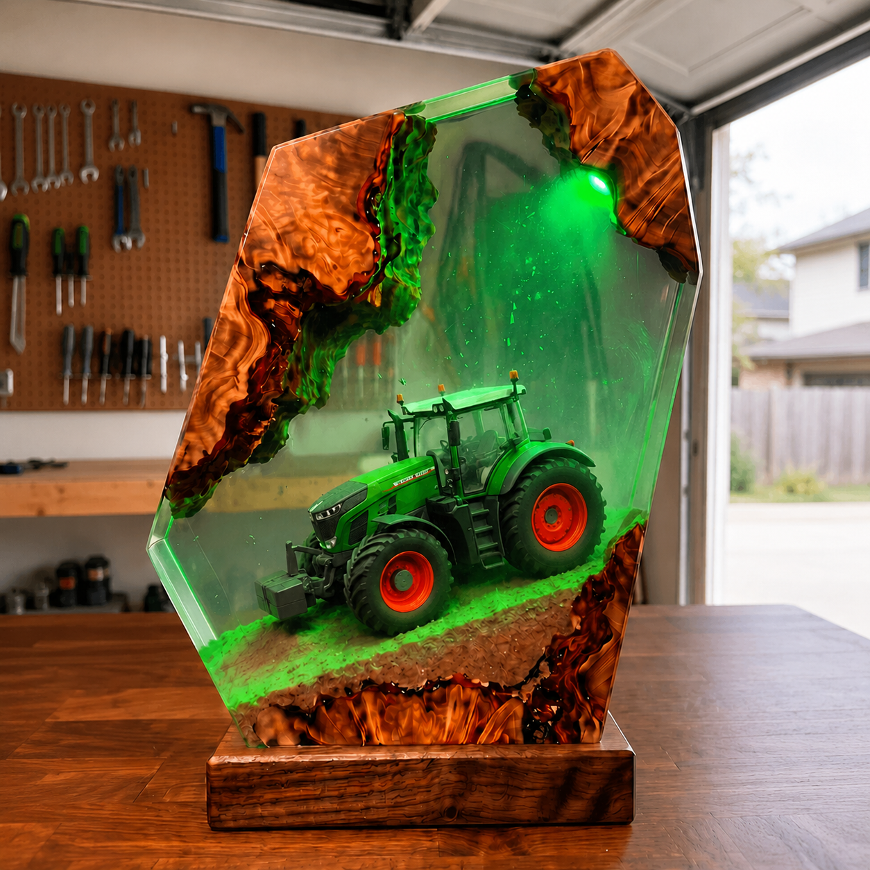 Traktor Harzlampe
