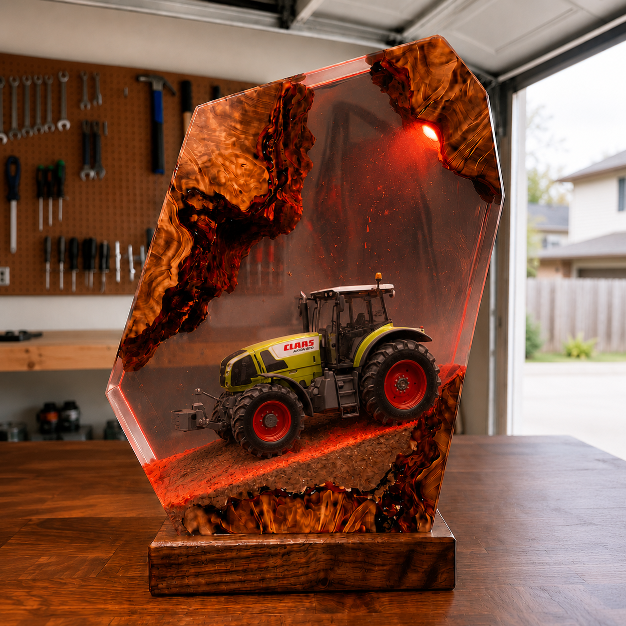 Traktor Harzlampe